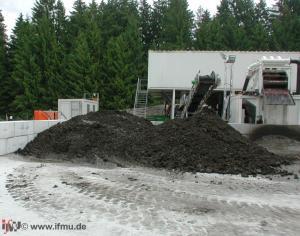 Aufbereiteter Teichschlamm bzw. Baggergut