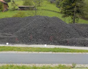 Beprobung von Straßenaufbruch, Ausbauasphalt, Asphaltfräsgut