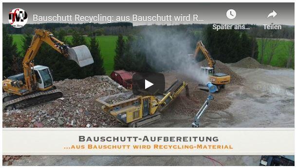 Bauschutt-Aufbereitung: Youtube-Link Bauschutt-Aufbereitung: Youtube-Link