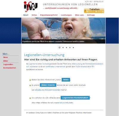 Legionellen-Info der IfMU GmbH: www.legionellen.ifmu.de